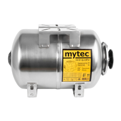 Гидроаккумулятор из нержавейки Mytec 24 л (горизонтальный)