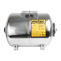 Гидроаккумулятор из нержавейки Mytec 50 л (горизонтальный)