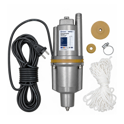 Вибрационный насос Fermier VMP 60-1, нижний забор, 0.22 кВт, H 72м, Q 18л/мин (кабель 10 м)