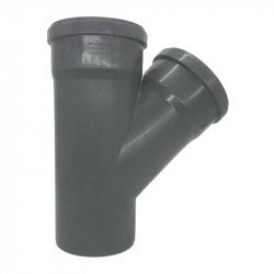 Тройник канализационный Reiger PPR 50 45°