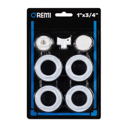 Комплект пробок для алюминиевых радиаторов Remi 1”х3/4”