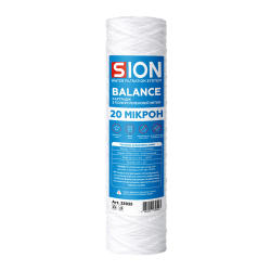 Картридж з поліпропіленової нитки Sion BALANCE 2,5”x10”, 20 мкм