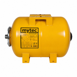Гідроакумулятор сталевий Mytec 24 л (горизонтальний)