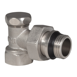 Кран радиаторный REMI угловой нижний 1/2”