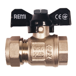 Кран к металлопластиковой трубе REMI 16х1/2” ВР