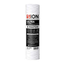 Картридж з поліпропіленової нитки Sion ULTRA 2.5”x10”, 5 мкм
